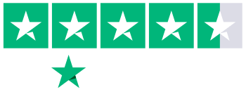 Trustpilot 4.5 Sterne Bewertung